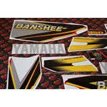 Vito's vinyl decal graphics kit 14MIL sticker Yamaha Banshee RED BLACK 19994