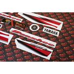 Vito's vinyl decal graphics kit 14MIL sticker Yamaha Banshee RED WHITE 20052
