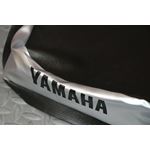 NEW SEAT COVER ONLY Yamaha Banshee cover BLACK TEXTURE + SILVER + LETTERS