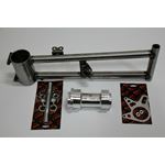 TYSON Banshee swingarm round extended chromoly rear carrier + front bearings +0"