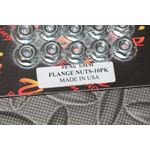 10 x Vito's Performance 6mm Flange Nuts Yamaha Banshee BLASTER 1987-2006 YFS200