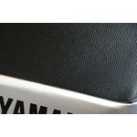NEW Complete seat 1987-2006 Yamaha Banshee BLACK + SILVER + lettering