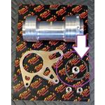 NEW brake plate retainer spring snap ring Banshee round rear carrier C clip
