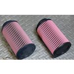2 x NEW Banshee KN style air filters PWK 33 34 35 35mm carbs pods OUTERWEARS