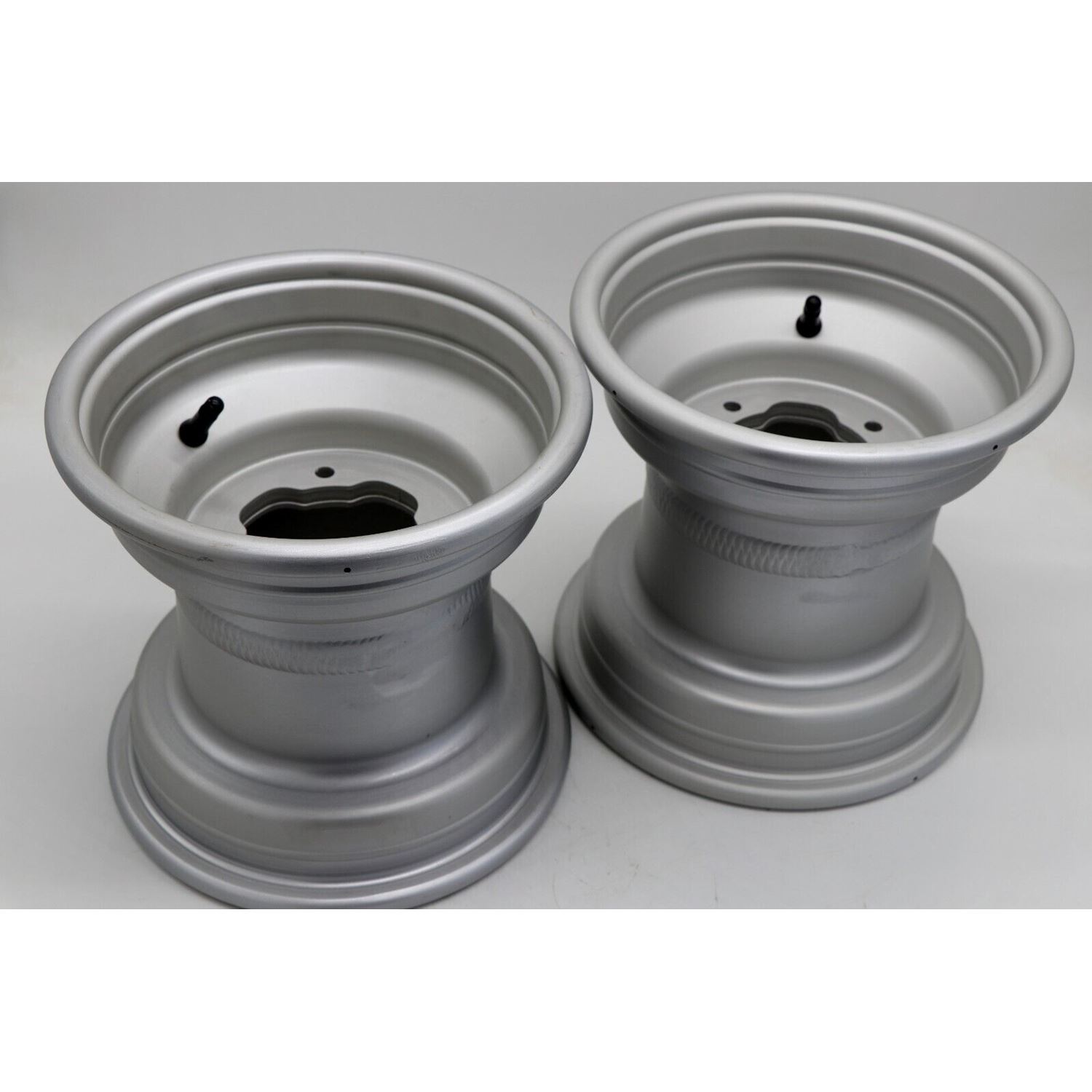 2 x 9" rear aluminum wheels rims 4x115 Yamaha