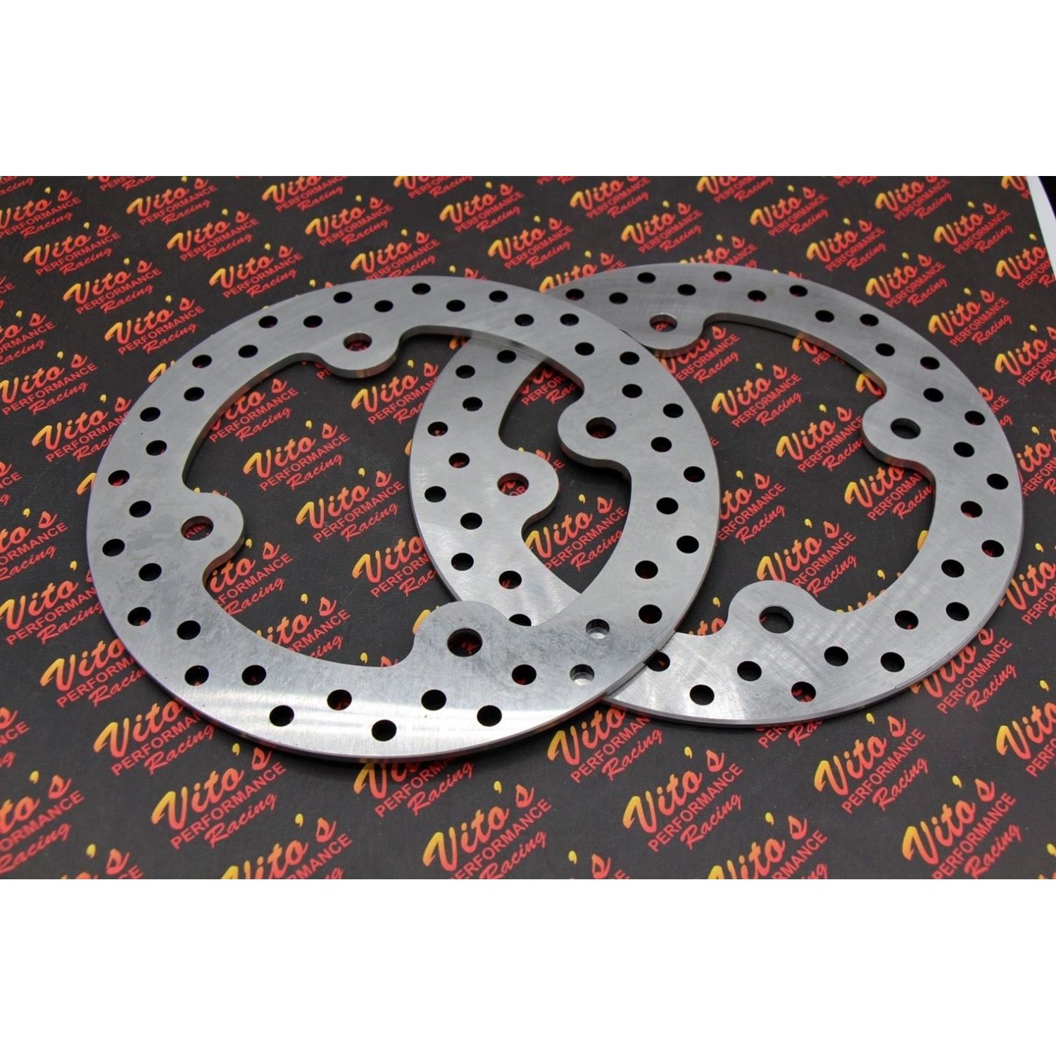 2 x Vito's front wheel disc brake rotors Polar