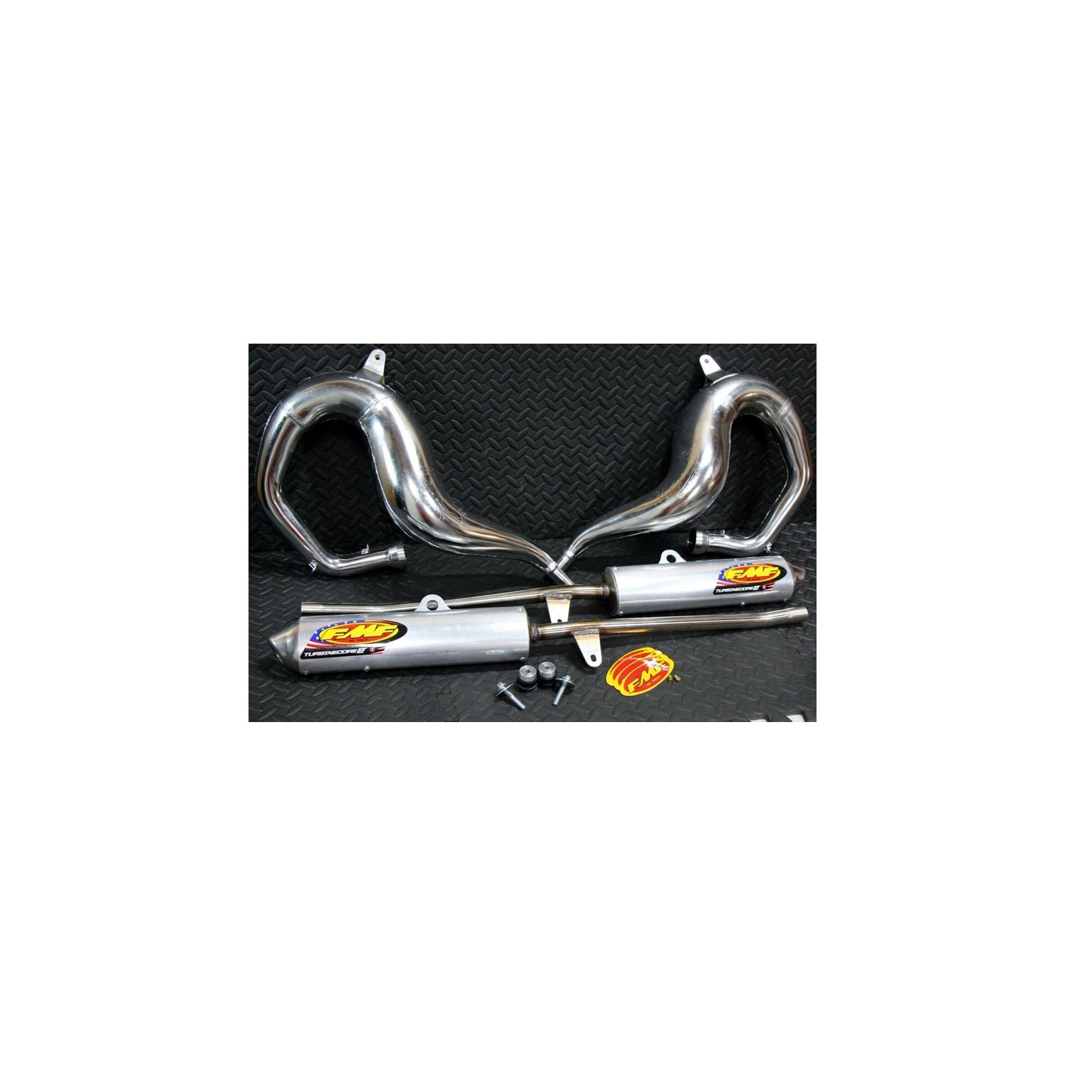 NEW FMF Fatty exhaust Pipes And Power core 2 silen
