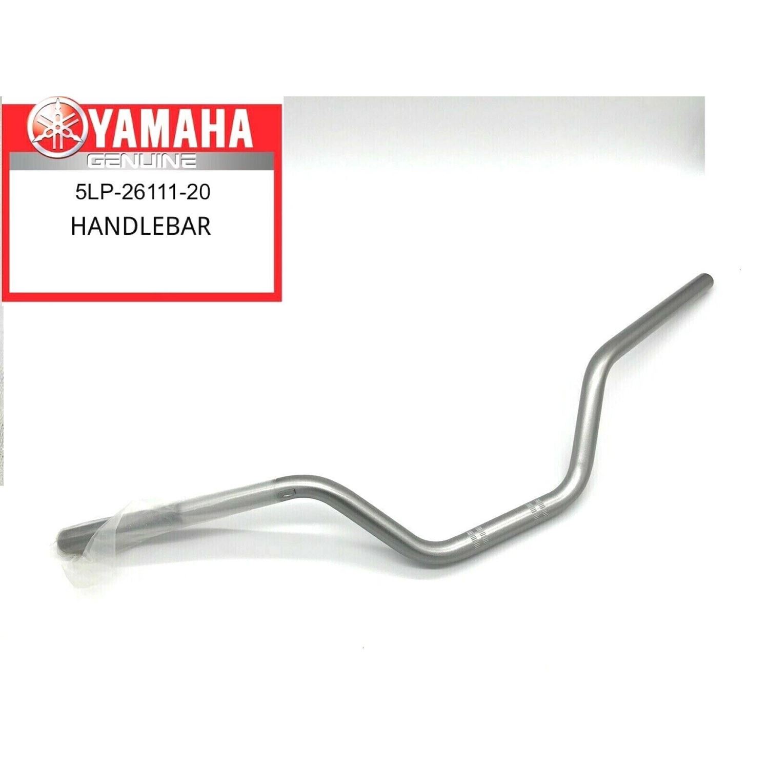 OEM Yamaha handlebars 7/8" silver bars for Ba