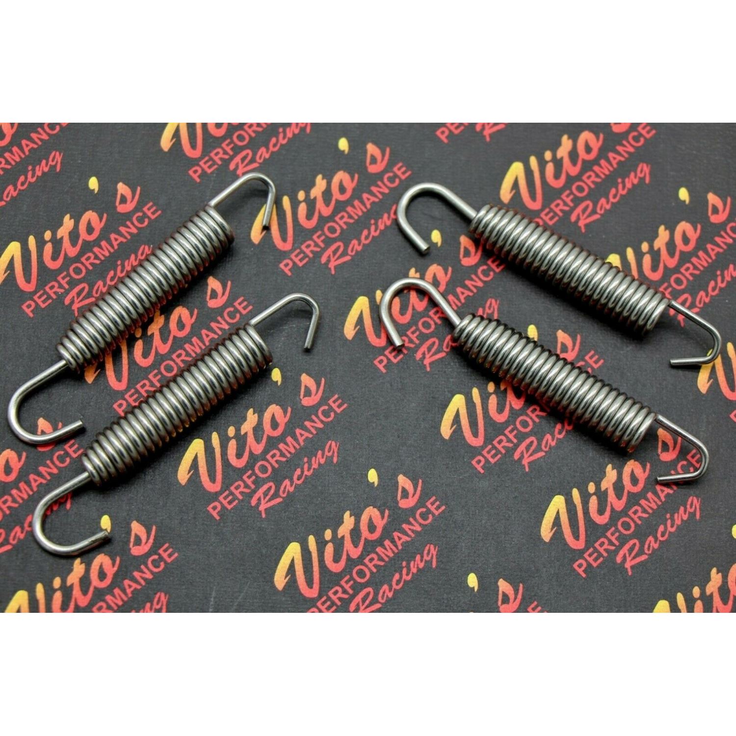 4 x Vito's STAINLESS STEEL swivel exhaust pipe