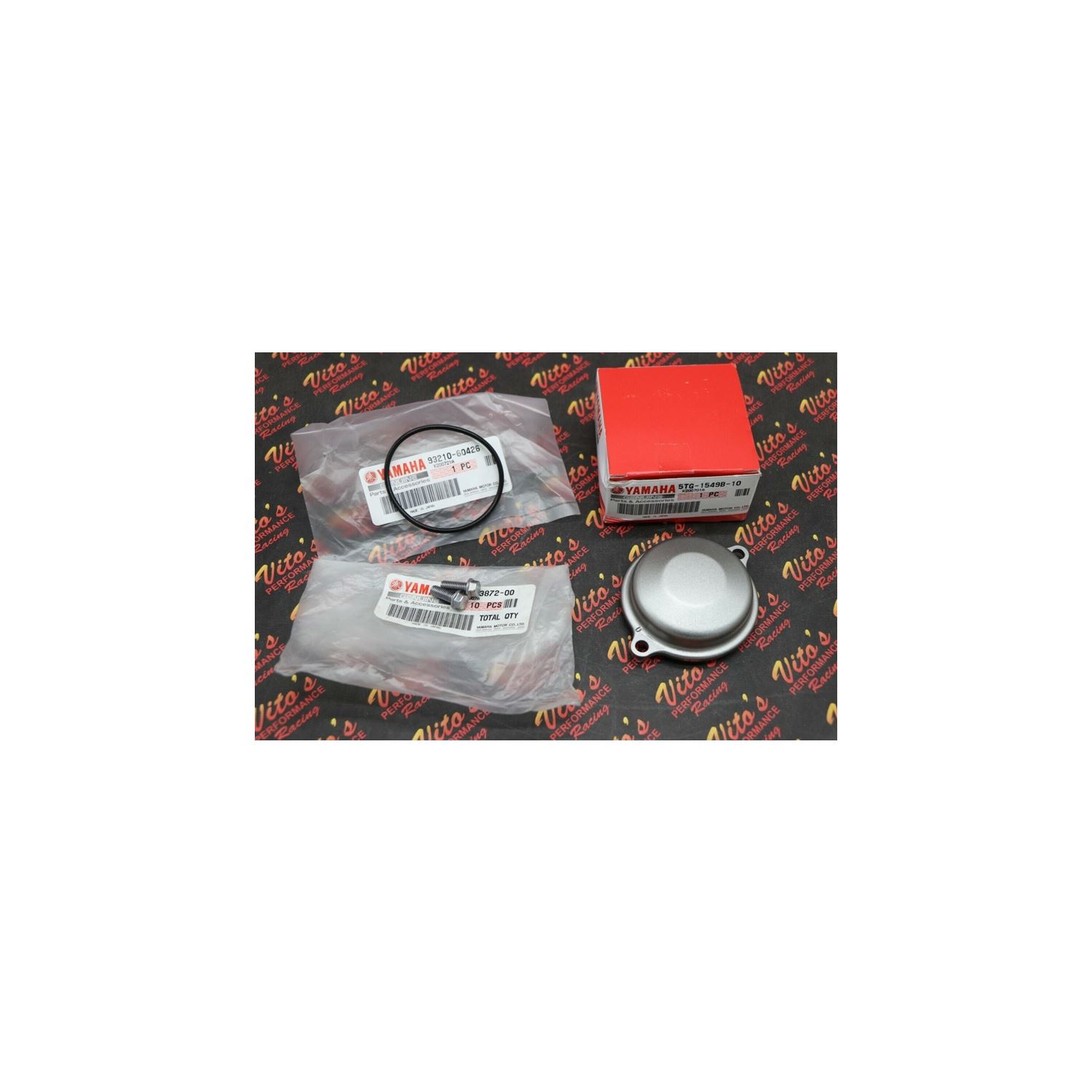 NEW starter gear cover cap kit with o-ring seal +