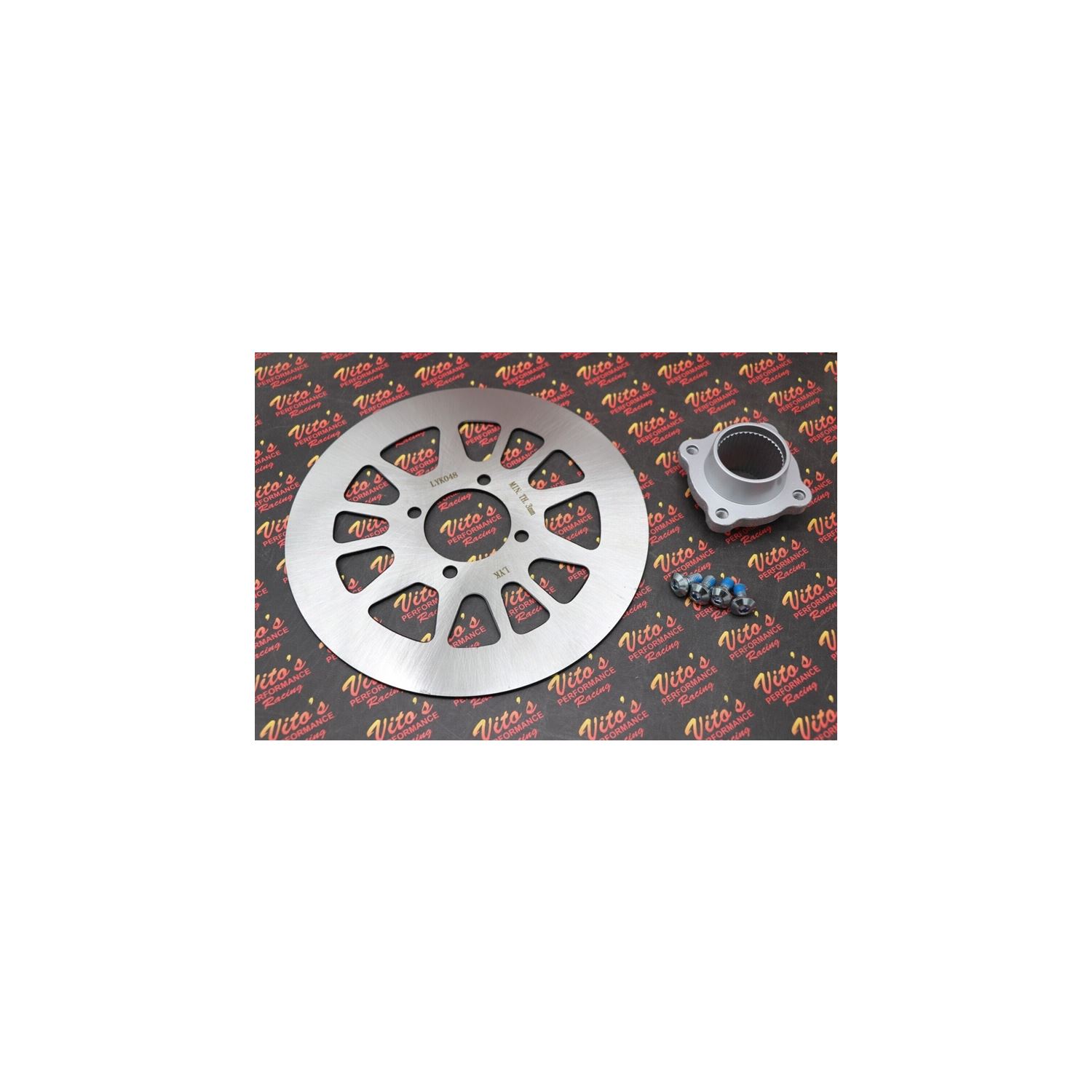 Vito's rear wheel disc brake rotor + hub + bol