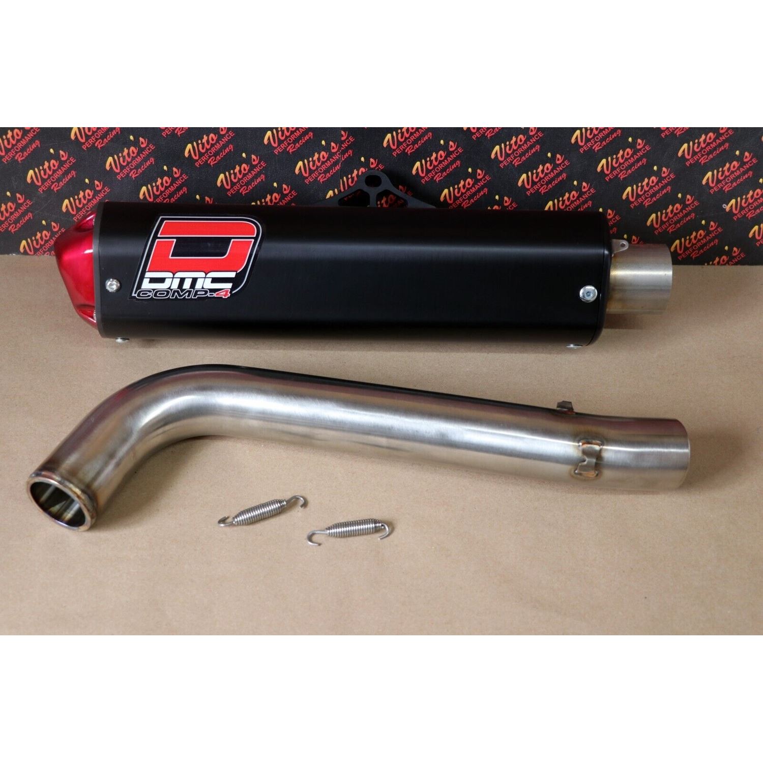 DMC Competition Slip-On Exhaust Black Comp Yamaha