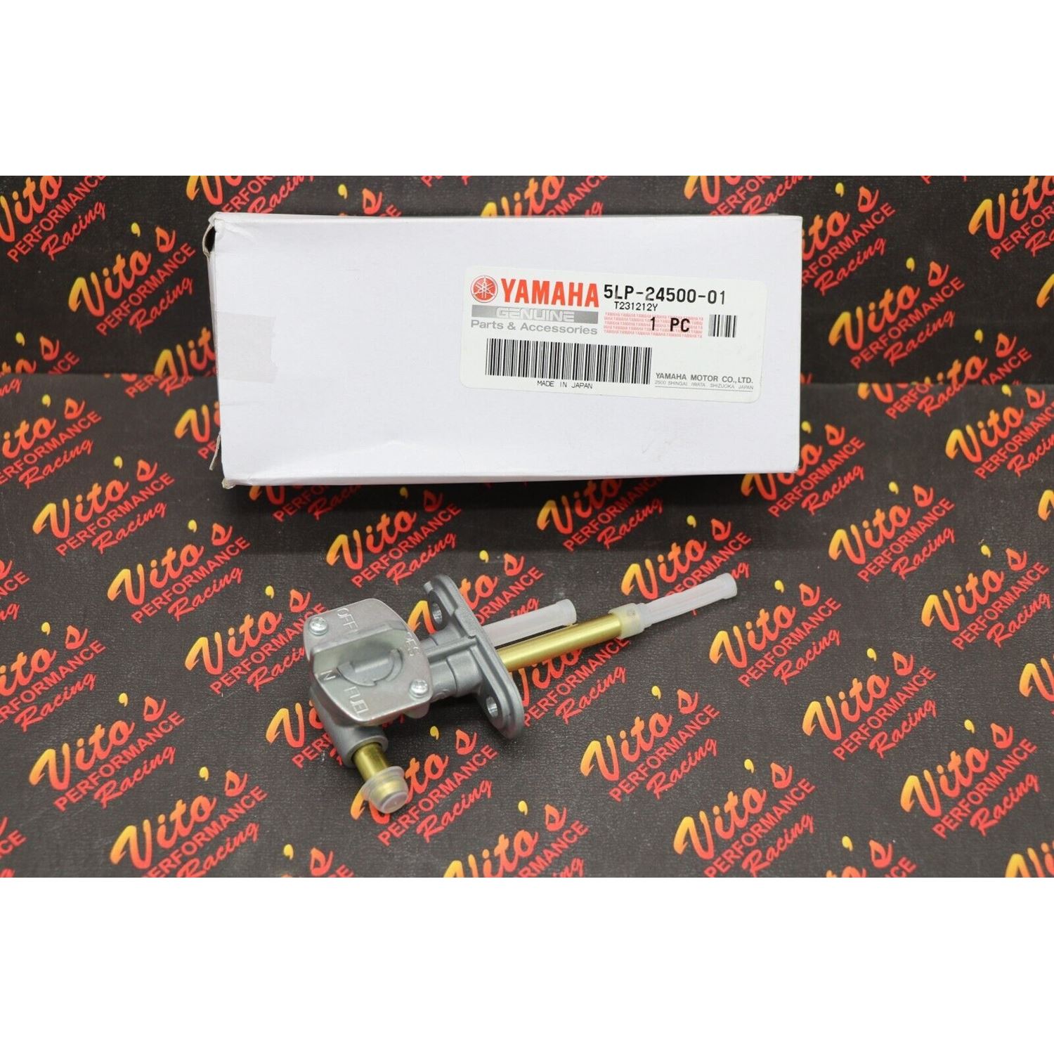 NEW fuel PETCOCK gas tank switch OEM factory Yamah