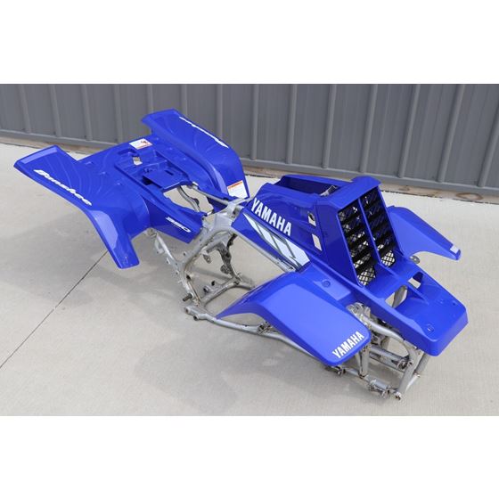 Yamaha Banshee Fenders + Gas Tank Plastic + Rad Cover Grill + Graphics Blue 2004 2