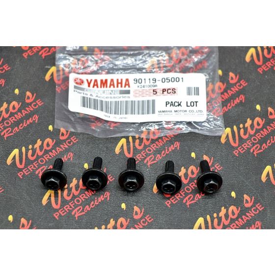 5 x CLUTCH SPRING BOLTS SCREW + WASHER Yamaha Blaster OEM genuine Factory 2