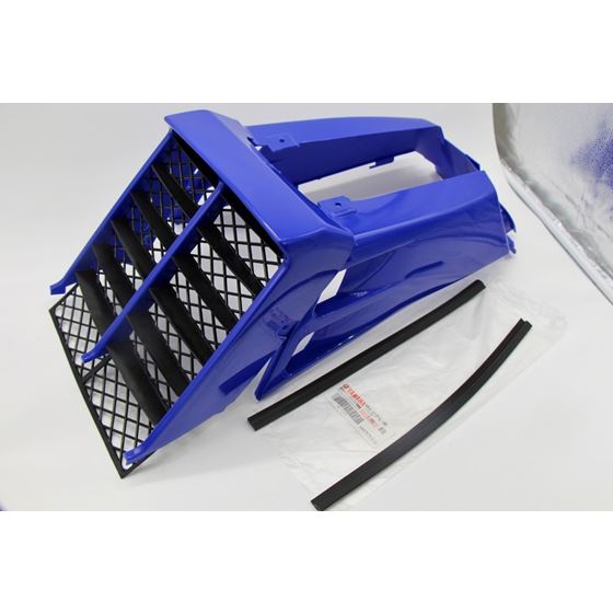 Front & Rear Fender Compatible with 1987-2006 Yamaha Banshee 350 YFZ350 You Might Receive Multple Packages Separately Blue Grille Radiator Cover HECASA Blue Gas Tank Side Cover 