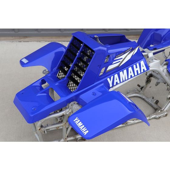 Yamaha Banshee Fenders + Gas Tank Plastic + Rad Cover Grill + Graphics Blue 2002 4