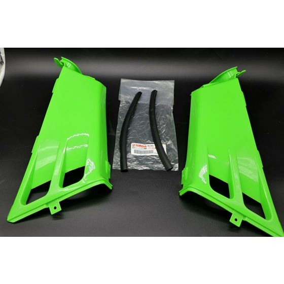 NEW Vito's Yamaha Banshee gas tank side covers plastic wrap 1987-2006 GREEN