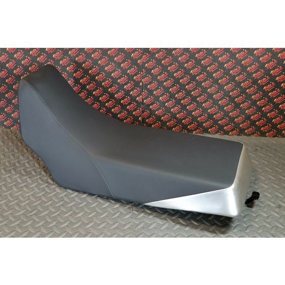 NEW SEAT COVER ONLY 1987-2006 Yamaha Banshee cover ALL BLACK DIMPLE + SILVER