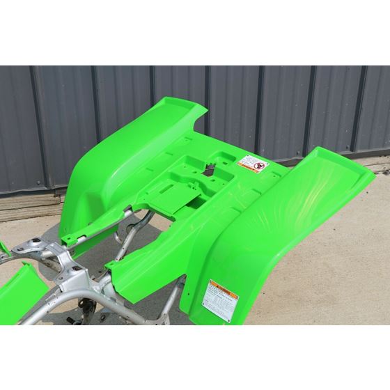 NEW Yamaha Banshee fenders front + rear plastic body 1987-2006 GREEN