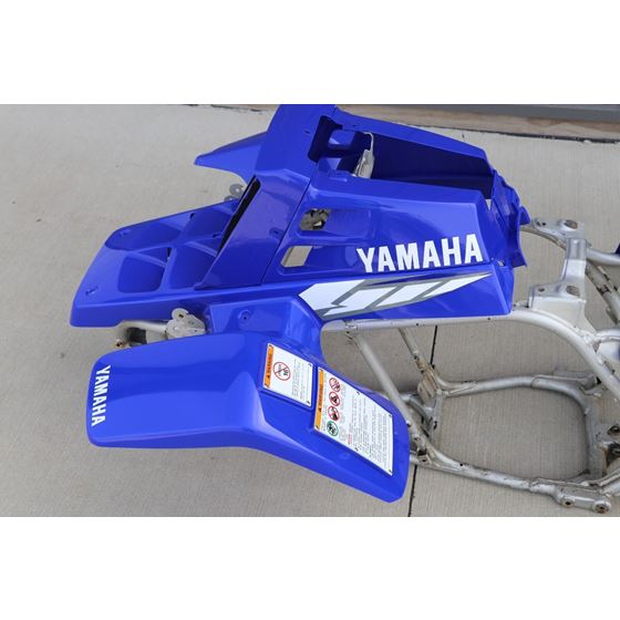 Yamaha Banshee Fenders + Gas Tank Plastic + Rad Cover Grill + Graphics Blue 2004 4