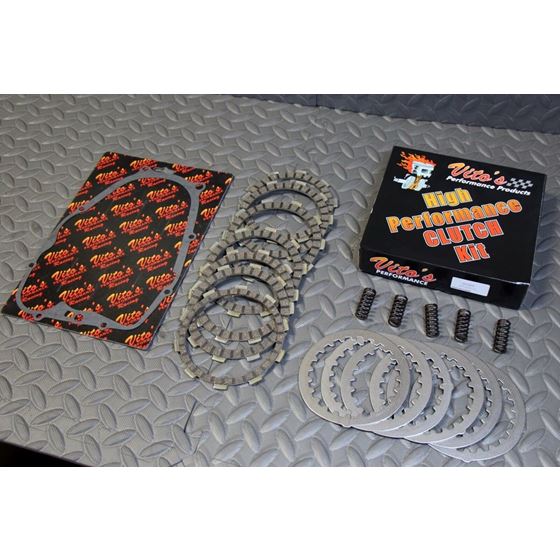 Vito's High performance CLUTCH FIBERS kit plates Yamaha Blaster + cover gasket 2