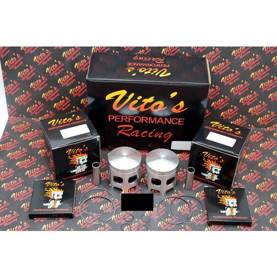 2 x Vito's Performance POWER PRO Banshee FORGED pistons +6hp 65.50 65.50mm2