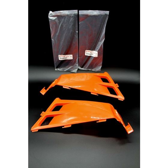 NEW Vito's Yamaha Banshee gas tank side covers plastic wrap 1987-2006 ORANGE