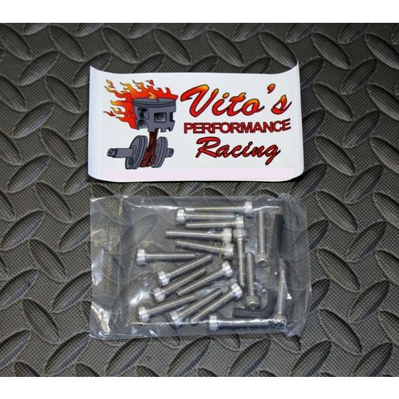 Vito's Performance Stainless BOLT KIT Yamaha Blaster: Clutch + Stator cover 2