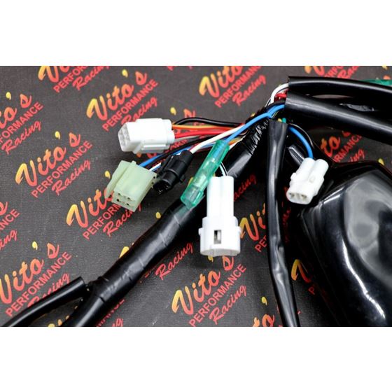New Wiring Harness 2004 2005 Yamaha YFZ450 loom wires + Plugs OEM replacement4