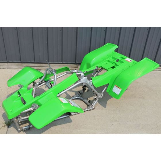 NEW Yamaha Banshee fenders front + rear plastic body 1987-2006 GREEN